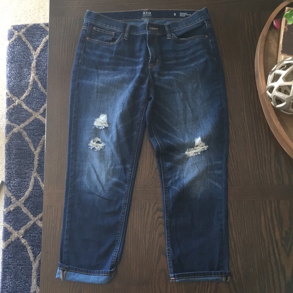 a.n.a Denim - Boyfriend crop jeans